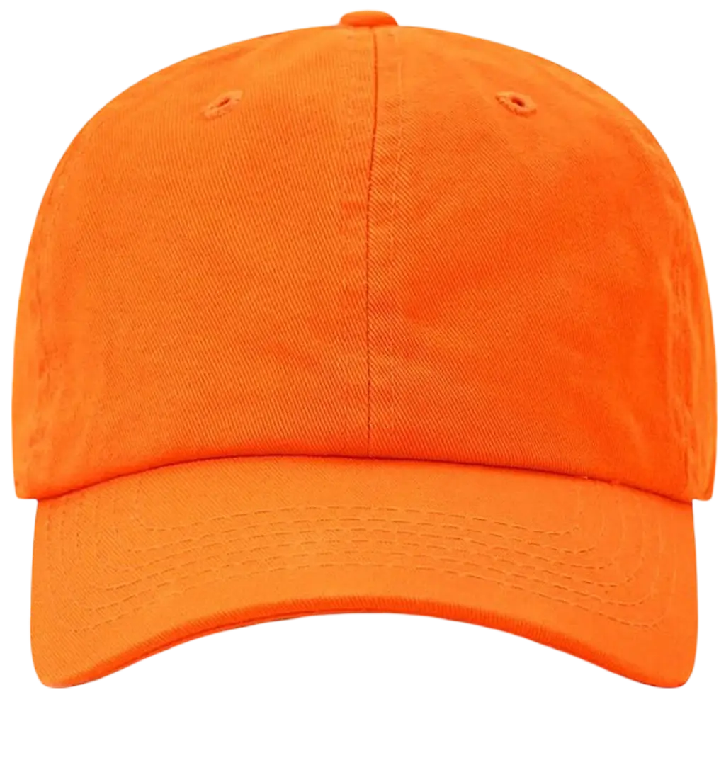 Orange Baseball Cap